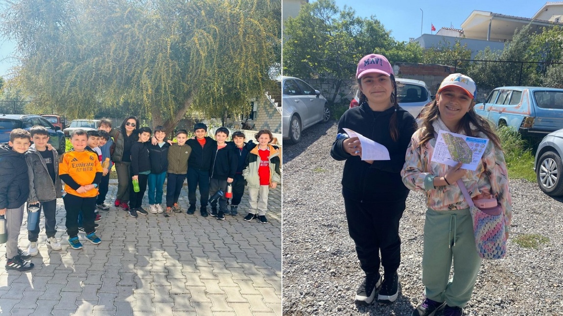 4/B SINIFI ÖĞRENCİLERİ, ÖĞRETMENLERİ NERİMAN AKYÜREK REHBERLİĞİNDE ORYANTRİNG YARIŞLARI İÇİN EĞİTİME KATILDILAR.